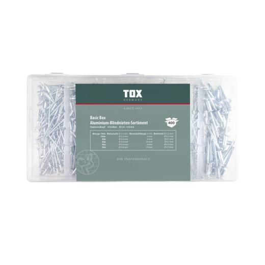 Basic Box Blindnieten - Sortiment 400 tlg. | 400 Stück