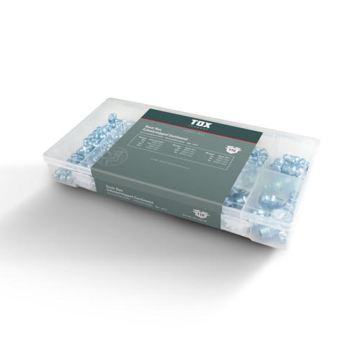 Basic Box Schmiernippel - Sortiment 110 tlg. | 110 Stück