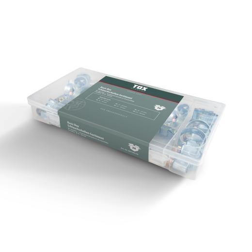 Basic Box Schlauchschellen - Sortiment 26 tlg. | 26 Stück