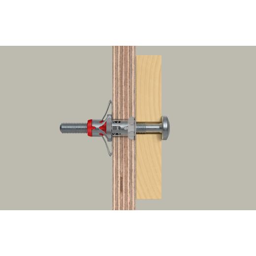 Taco hueco DuoHM 6 x 55 S PH TX, Panhead | 25 piezas