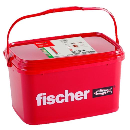 fischer - DuoPower 6 x 30 | Seau | 3.200 pièces