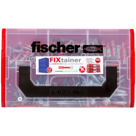 fischer FixTainer - DuoPower mit Schraube (210 Teile)