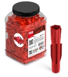 Big PackUniversele plug Tri 6x36 mm | 1000 stuk