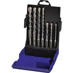 Hammerbohrersatz SDS-Plus 7-tlg.SDS-Plus Ku.-Box TECWERK