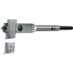 Zentrumbohrer Type 0500 Bohr- - Ø 22-76 mm- Länge 190 mm Schaft 6-kant FISCH-TOOLS