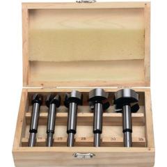 Forstnerbohrersatz 5-tlg. - Ø 15,20,25,30,35 mm TECWERK
