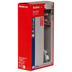 fischer DuoTec 10 S PH con vite a testa tonda - 10 pezzi