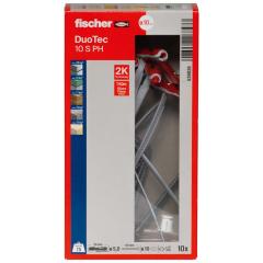 fischer DuoTec 10 S PH con vite a testa tonda - 10 pezzi