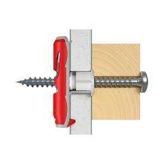 fischer DuoTec 10 S PH con vite a testa tonda - 10 pezzi