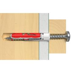 fischer DuoTec 10 S PH con vite a testa tonda - 10 pezzi