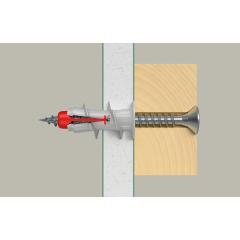 fischer - Fissaggio per cartongesso DuoBlade | 40 pezzi