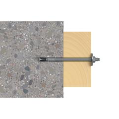 Anclaje de perno FAZ II Plus 10/30 GS - 25 piezas