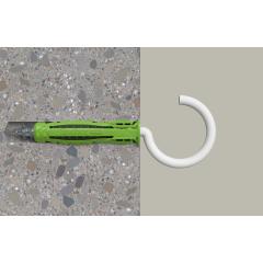 fischer Plug SX Plus Green 6 x 30 S met gecoate ronde haak - 20 stuk