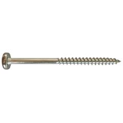 Chipboard screws CE 6 x 80, PZ3, panhead, steel electrogalvanised - 200 pieces