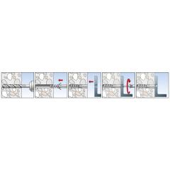 fischer Cheville à expansion S 8 - 200 pièces