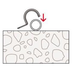 Abrazadera metálica de conducto BSMD 18 | 50 piezas