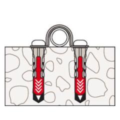 Abrazadera metálica de conducto BSMD 28 | 25 piezas