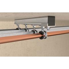 fischer Rohrschelle FRS 1" M8/M10 A4 nicht rostender Stahl | 100 Stück