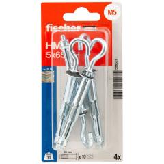 Chevilles métalliques pour corps creux HM 5 x 65 RH K | 20 pièces