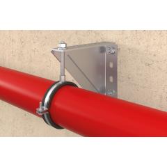 fischer Massivrohrschelle FRSM 1/2" M10/M12 fvz | 50 Stück