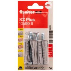 fischer Expansion plug SX Plus 10 x 50 S with screw K | 25 pieces