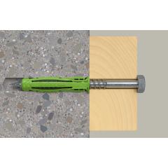 fischer Plug SX Plus Green 12 x 60 met schroef - 15 stuk