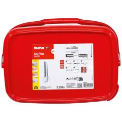 fischer Expansion plug SX Plus 6 x 30 | Bucket | 3.200 pieces