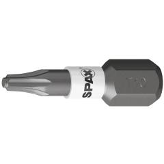 SPAX-Torx Bit mit Zapfen T10, Länge: 25 mm | 5 Stück