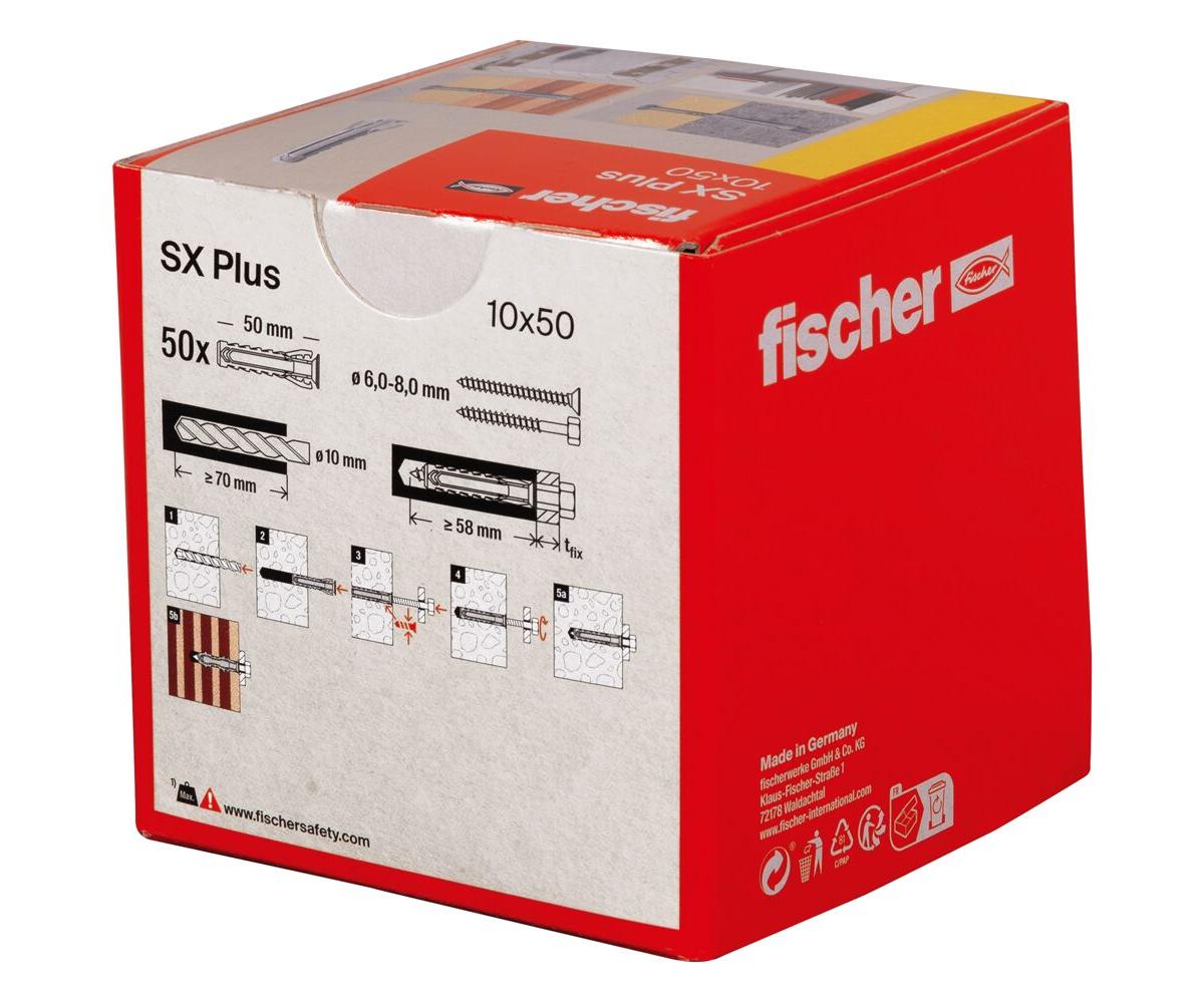 Fischer Chevilles SX 4 x 20, 50 Pièce/s