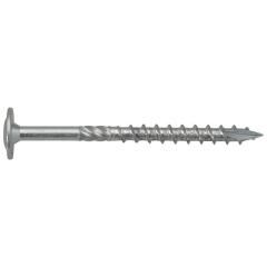 Wood construction screws CE 8 x 360, T40, plate head, steel electrogalvanised - 50 pieces