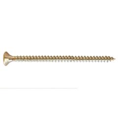 Chipboard screws CE 6 x 50, T30, countersunk head, steel, electrogalvanised yellow - 200 pieces