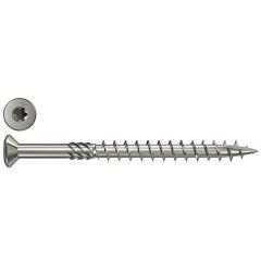 fischer Terrace screws 5 x 50/30, TX20, countersunk head,  stainless steel A2 - 200 pieces