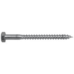 DIN 571 Wood screws 6 x 50, hexagon head, steel - 200 pieces