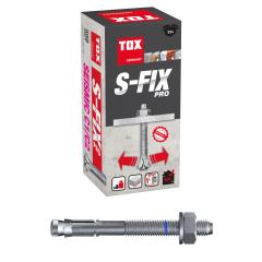 TOX Anclaje para perno S-Fix Pro M12x110/14 mm | 25 piezas