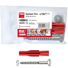 TOX Montagesatz System Trix 10x61 mm | 100 Stück