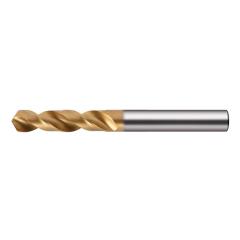 Spiralbohrer DIN 1897 Typ UNI D.2,2mm HSS-Co TiN Zyl.schaft ext.kurz TECWERK | 10 Stück