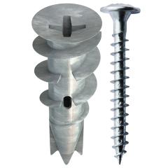 TOX Plasterboard wall plug Spiral Plus 37-2 + screw | 50 pieces