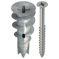 TOX Plasterboard wall plug Spiral Plus 37-4 + screw | 50 pieces
