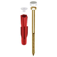 TOX Stand-alone WC fastening Toilet Plus | 100 pieces