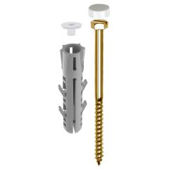 TOX Stand-alone WC fastening Toilet Plus | 100 pieces