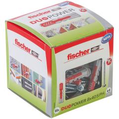 fischer - DuoPower 8 x 40 S PH | 50 Stück