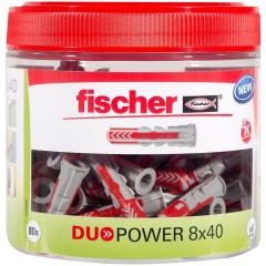 fischer - DuoPower 8 x 40 | Tin | 80 pieces