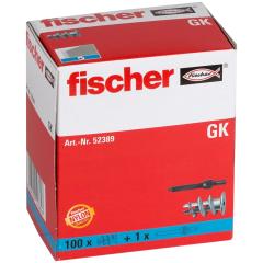 fischer Plasterboard fixing GK - 100 pieces
