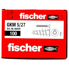 fischer Gipsplaatplug GKM 27 | 100 stuks