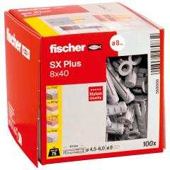 fischer Spreizdübel SX Plus 8 x 40 | 100 Stück