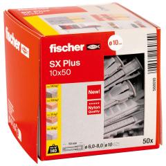 fischer Cheville à expansion SX Plus 10 x 50 | 50 pièces