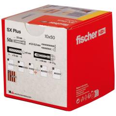 fischer Expansion plug SX Plus 10 x 50 | 50 pieces