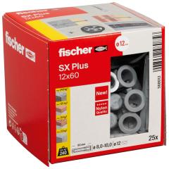 fischer Expansion plug SX Plus 12 x 60 | 25 pieces
